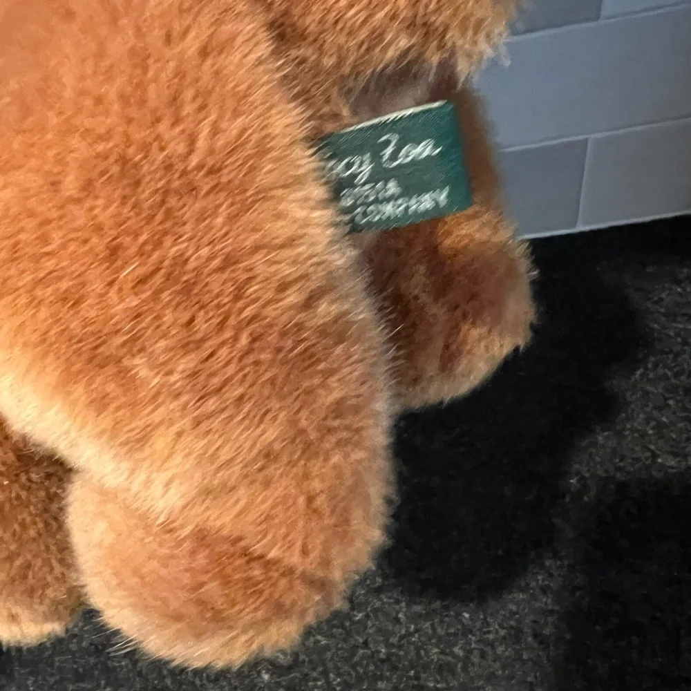 Fancy Zoo Plush Stuffed Animal Purse Brown Bear Handbag Zipper Closure Kids 12
